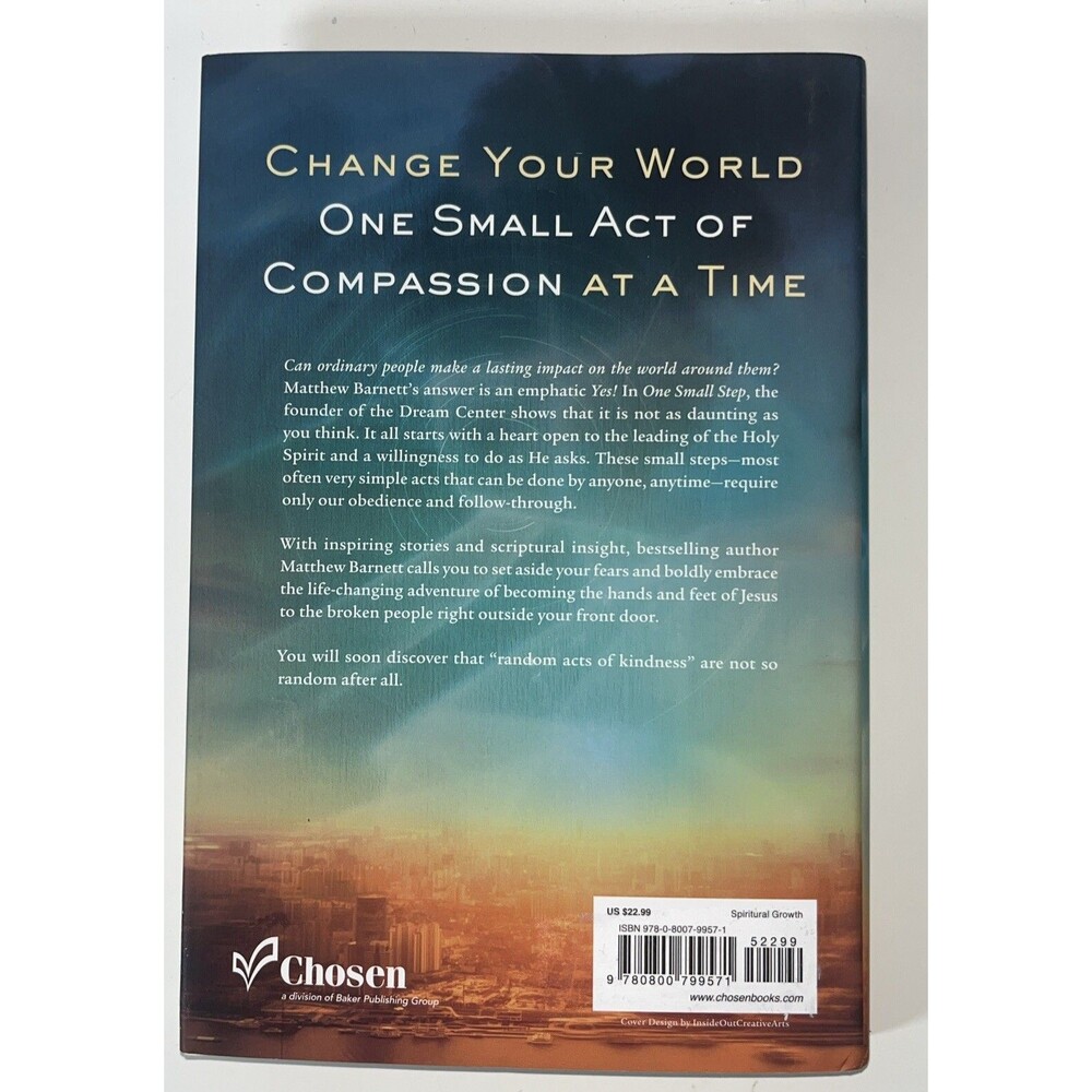 One Small Step : The Life-Changing Adventure of Following God's Nudges by... - Picture 2 of 4